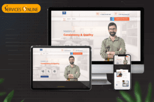 إنشاء المواقع الإلكترونية في سيرفس أون لاين