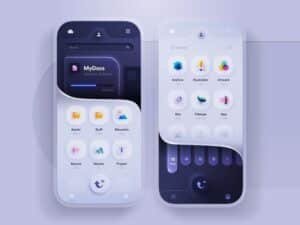 الفرق بين تصميم تطبيقات الاندرويد والايفون